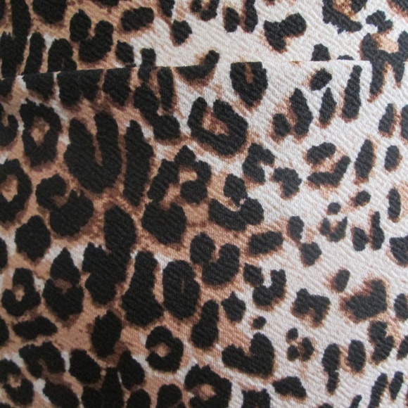 sexy retro rockabilly leopard midi wiggle skirt - Picture 5 of 5